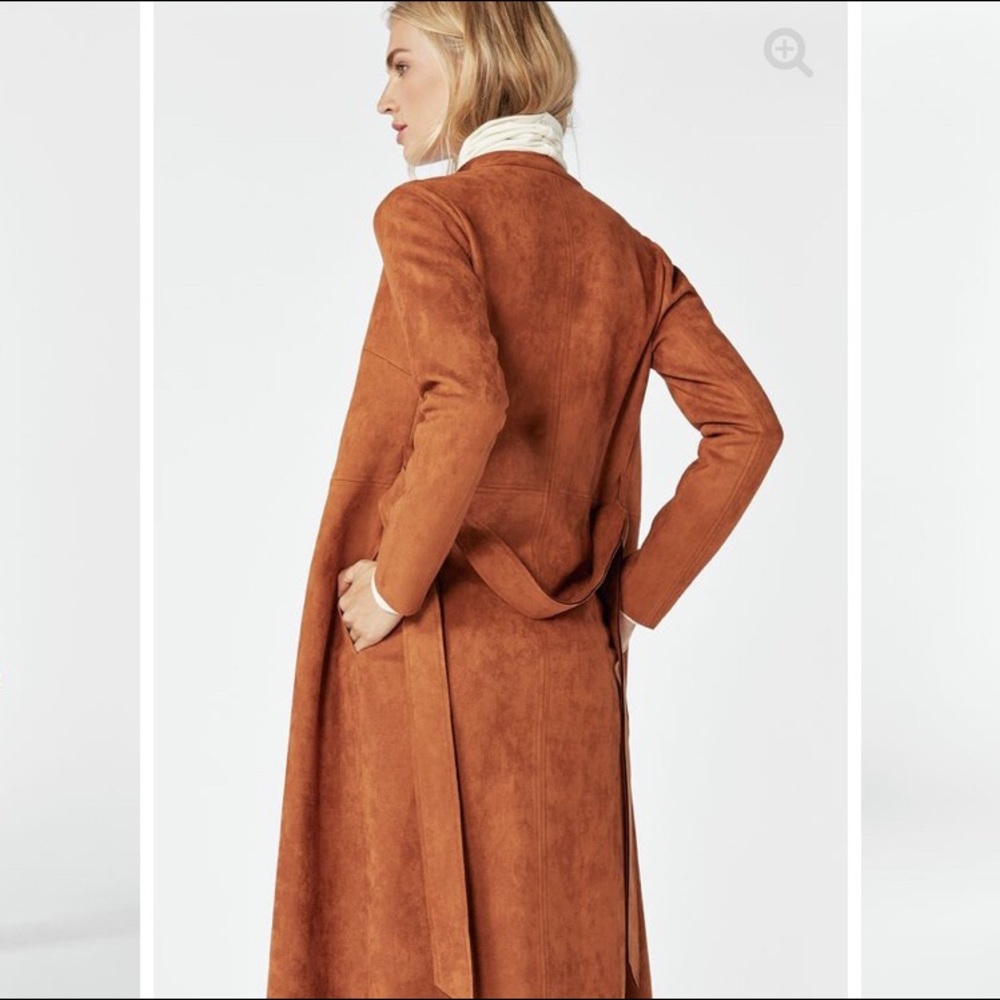 Long suede jacket/ duster - Picture 4 of 4